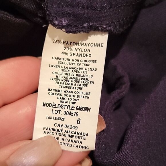 SC & CO navy pull on skinny pants - Picture 9 of 9